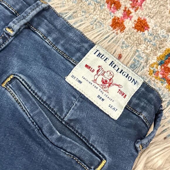 True religion fey high rise modern flare jeans size 27 - Picture 5 of 6